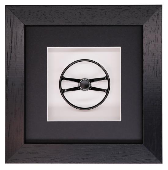 &lt;!--value not found--&gt; Steering Wheel 911, 912 1967 (Hockey Puck Style) 1:8 Scale - Framed